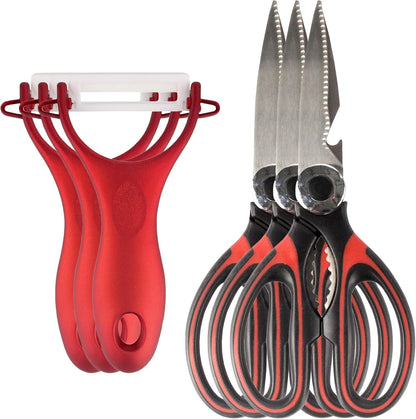Premium Kitchen Shears - Pink Salt - 1 Scissor