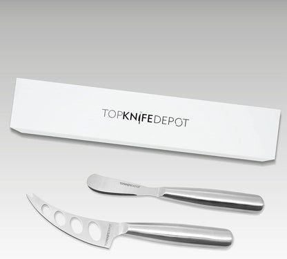 TopKnife 4-Pc All Cheese Knife Set - Gift Box Included