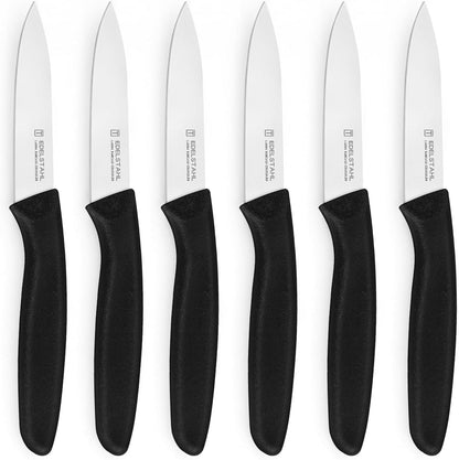 Paring Knife Set,6Pcs Small Knife Set,Straight Edge Paring Knives