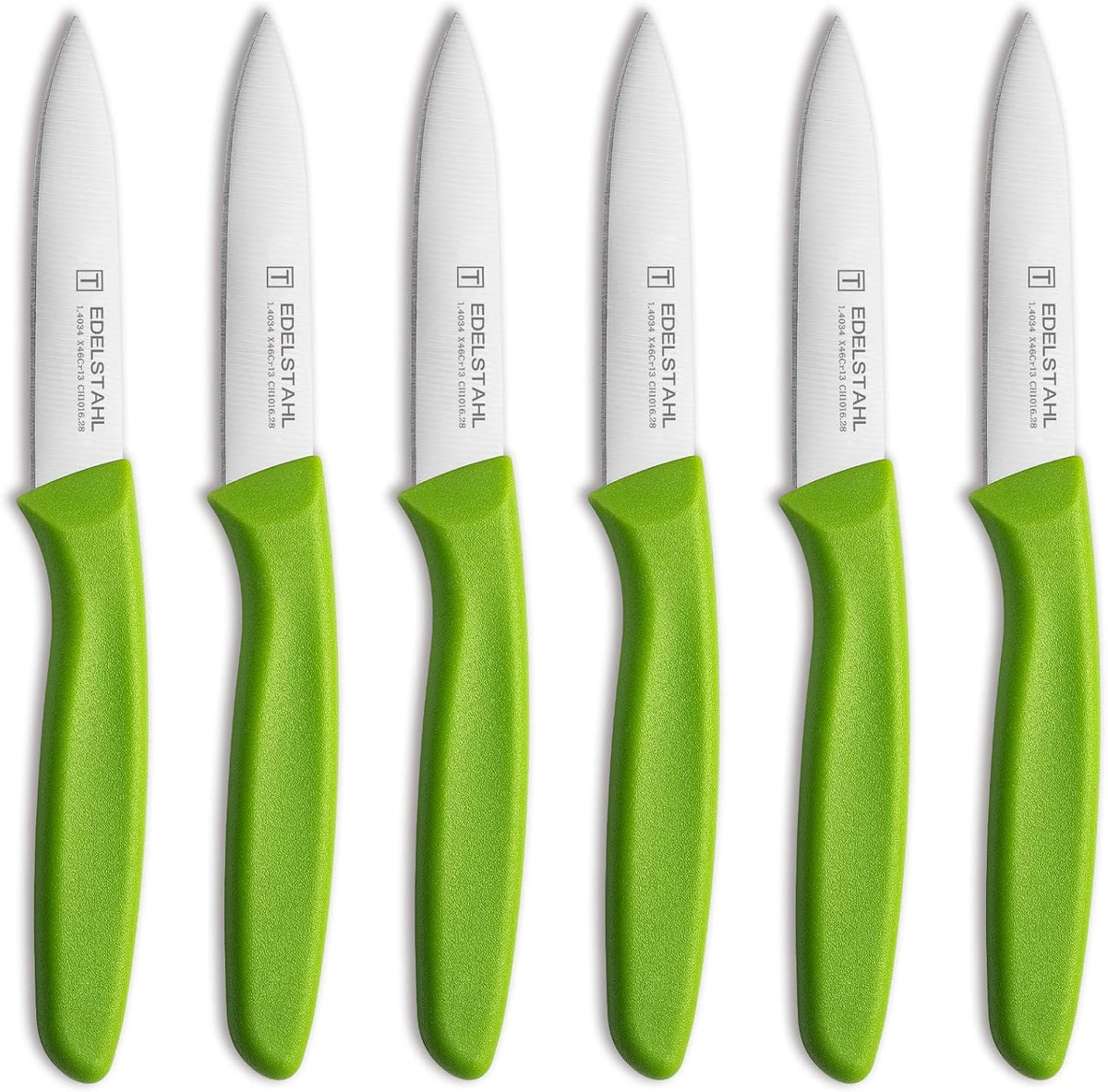 Paring Knife Set,6Pcs Small Knife Set,Straight Edge Paring Knives