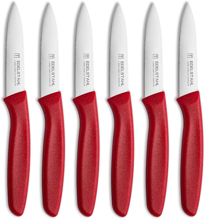 Paring Knife Set,6Pcs Small Knife Set,Straight Edge Paring Knives