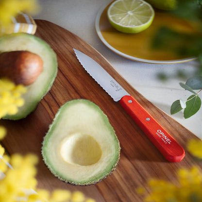 No. 113 Essential Paring Knife, Serrated Edge, Hornbeam (Natural)