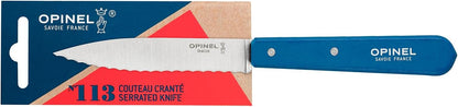 No. 113 Essential Paring Knife, Serrated Edge, Hornbeam (Natural)