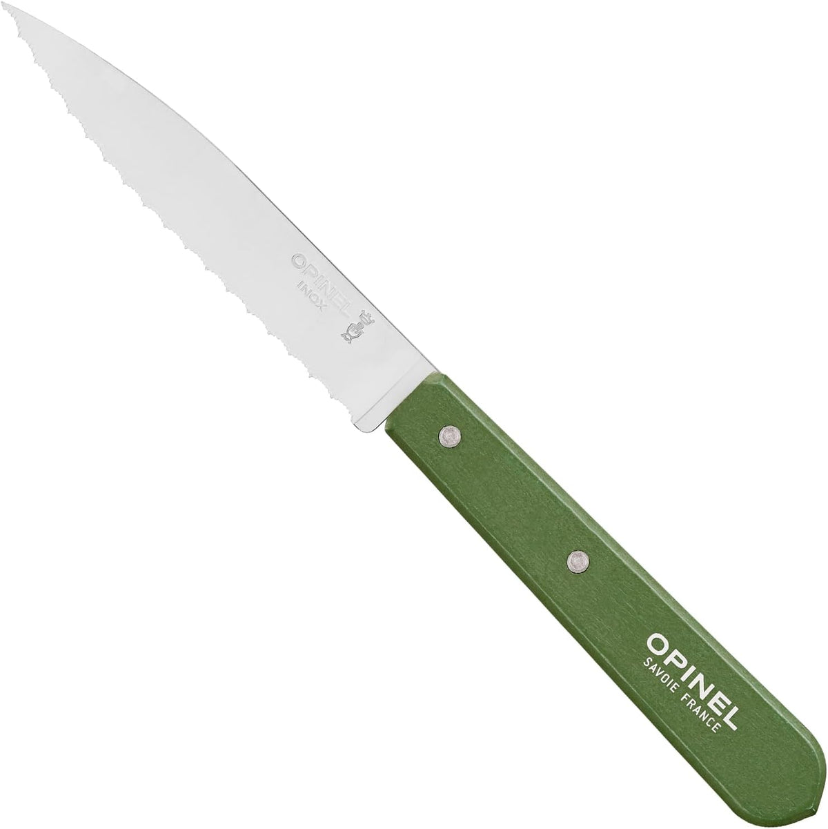 No. 113 Essential Paring Knife, Serrated Edge, Hornbeam (Natural)