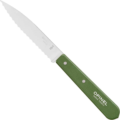 No. 113 Essential Paring Knife, Serrated Edge, Hornbeam (Natural)