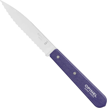 No. 113 Essential Paring Knife, Serrated Edge, Hornbeam (Natural)