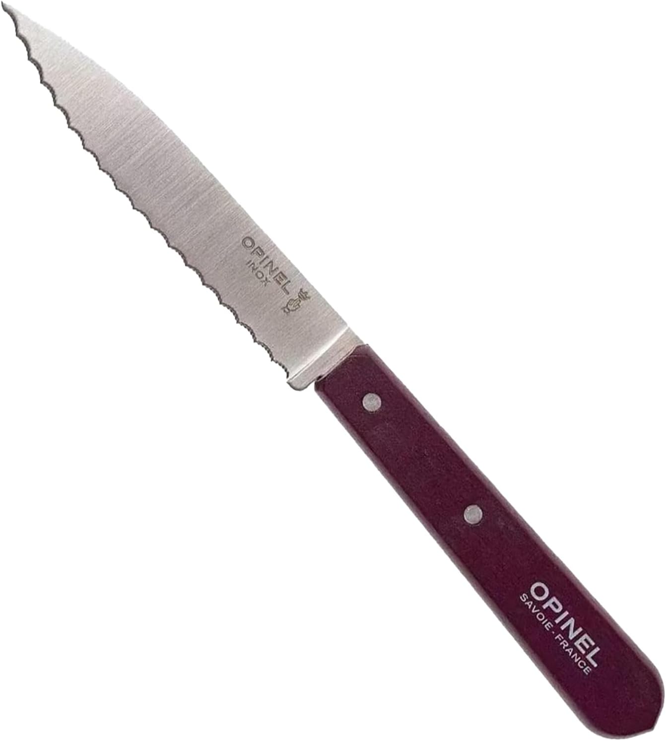 No. 113 Essential Paring Knife, Serrated Edge, Hornbeam (Natural)