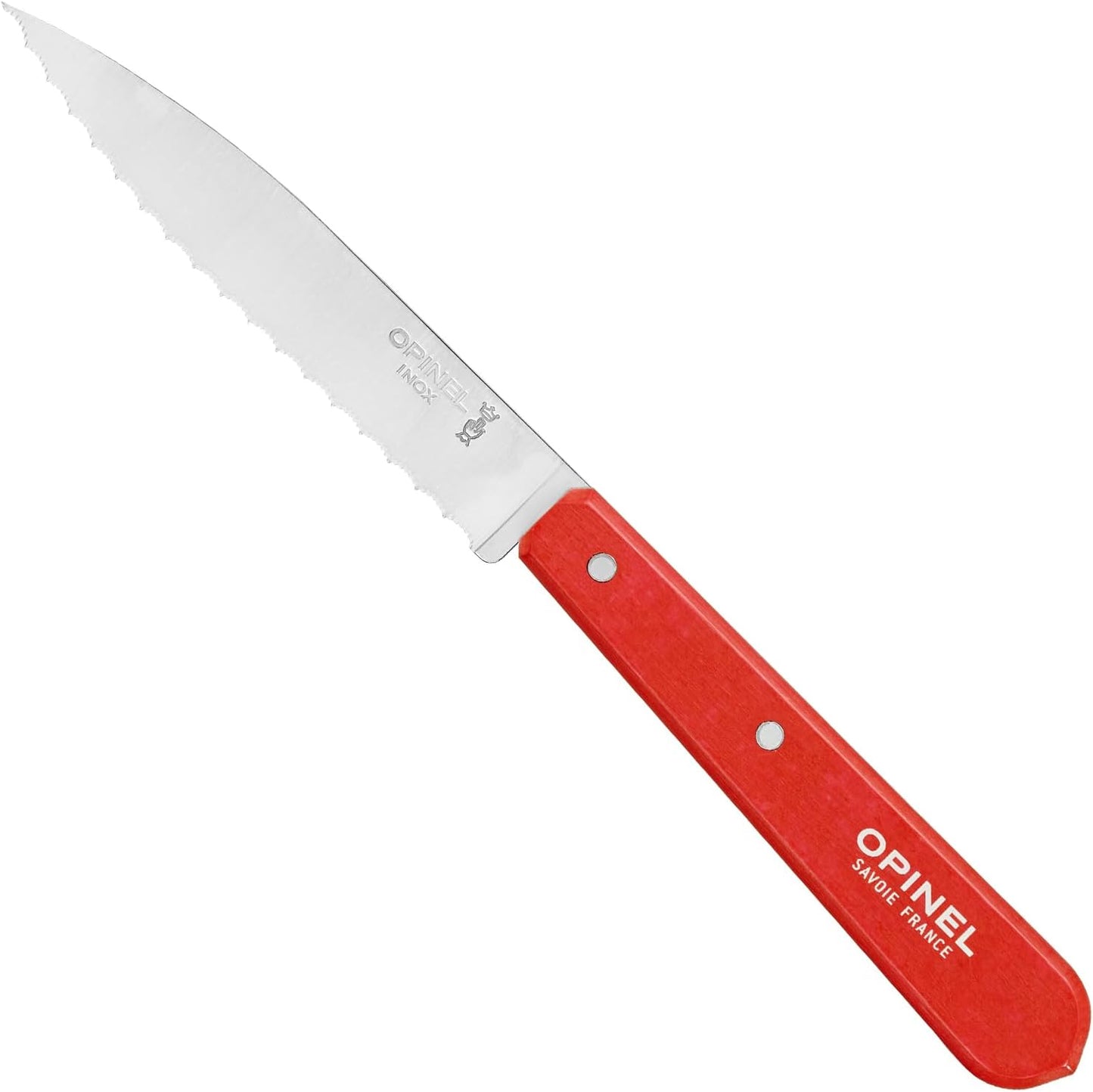 No. 113 Essential Paring Knife, Serrated Edge, Hornbeam (Natural)