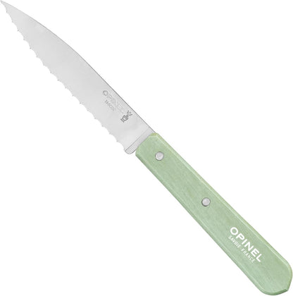No. 113 Essential Paring Knife, Serrated Edge, Hornbeam (Natural)