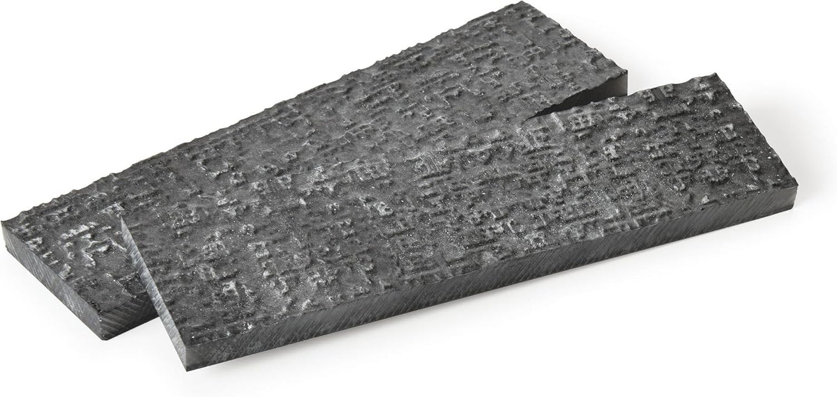 Poly Resin Knife Scales 3/8" X 2" X 7" Oyster Pair