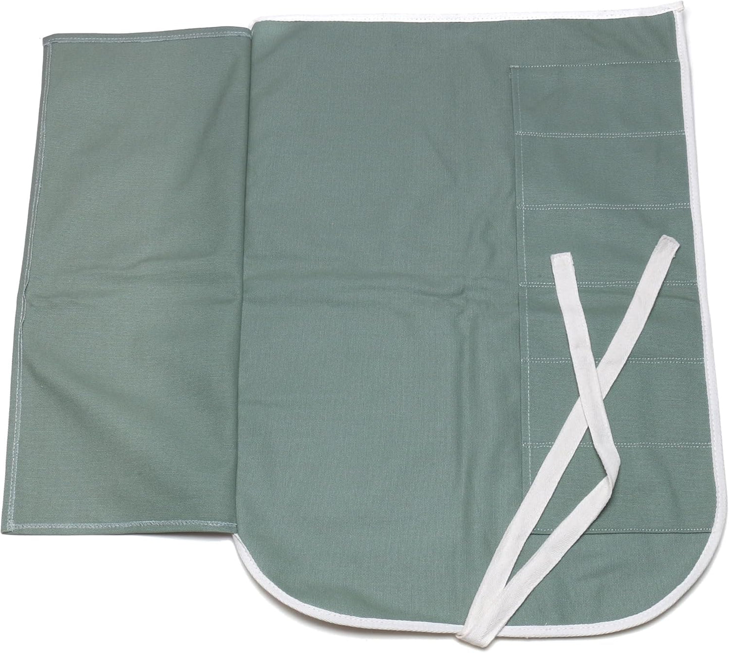 Yoshihiro Cotton Knife Pouch/bag Japanese Sushi Chef Knife Accessories (6 slots, Olive-Green)