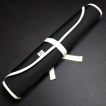 Yoshihiro Cotton Knife Pouch/bag Japanese Sushi Chef Knife Accessories (6 slots, Olive-Green)
