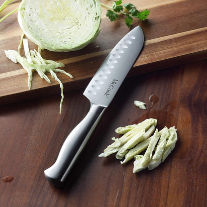 ® Knife Sets, German Stainless Steel Kitchen Knife Block Sets with Built-in Sharpener, 15 Piece Chef Knife and More, Razor Sharp, Restaurant Grade, Anti-Rust, Elegant Box for Gift