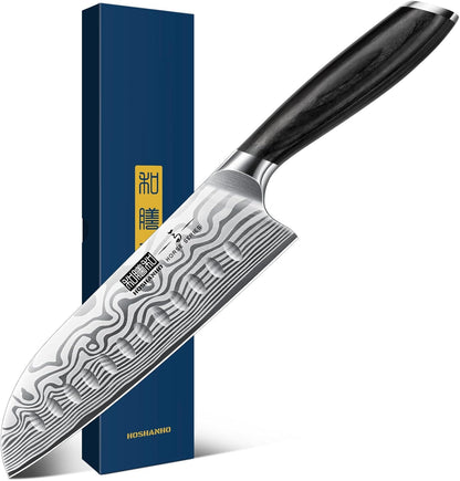 Paring Knife 3.75 Inch, Powder Steel Forged Small Kitchen Knife | Razor Sharp Fruit Knife for Peeling & Coring, Japanese Peeling Knife with Ergonomic Pakkawood Handle, Thoughtful Gifts
