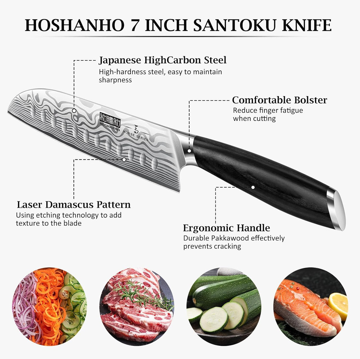 Paring Knife 3.75 Inch, Powder Steel Forged Small Kitchen Knife | Razor Sharp Fruit Knife for Peeling & Coring, Japanese Peeling Knife with Ergonomic Pakkawood Handle, Thoughtful Gifts