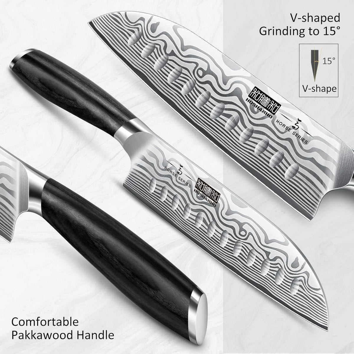 Paring Knife 3.75 Inch, Powder Steel Forged Small Kitchen Knife | Razor Sharp Fruit Knife for Peeling & Coring, Japanese Peeling Knife with Ergonomic Pakkawood Handle, Thoughtful Gifts