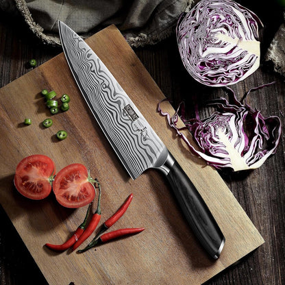 Paring Knife 3.75 Inch, Powder Steel Forged Small Kitchen Knife | Razor Sharp Fruit Knife for Peeling & Coring, Japanese Peeling Knife with Ergonomic Pakkawood Handle, Thoughtful Gifts
