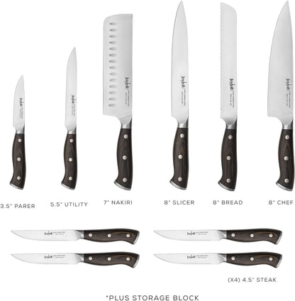 7” Nakiri Knife. High Carbon x50 German Steel Kitchen Knife – Magnetic Gift Boxed Japanese Knife.