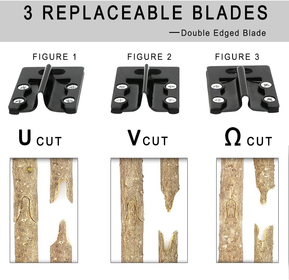 Upgrage Garden Grafting Tools, 2 in 1 Garden Pruning Tools Including Grafting Knife, Pruning Shears, Replacement Blades Grafting Tapes and Labels for Plant Branch Fruit Tree Cutting Pruner Tool Kits