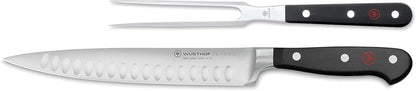 WÜSTHOF Classic Carving Set, Black, 2-Piece