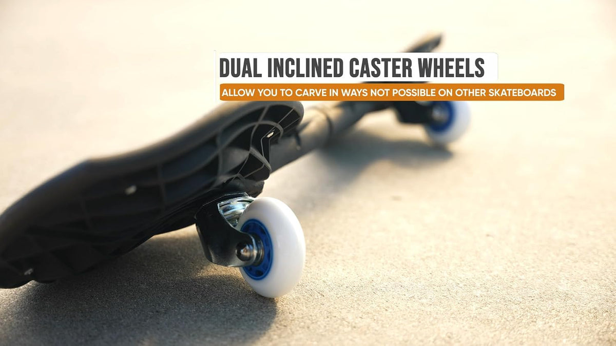 RipStik Ripster Caster Board | Pivoting Street Surf Skateboard