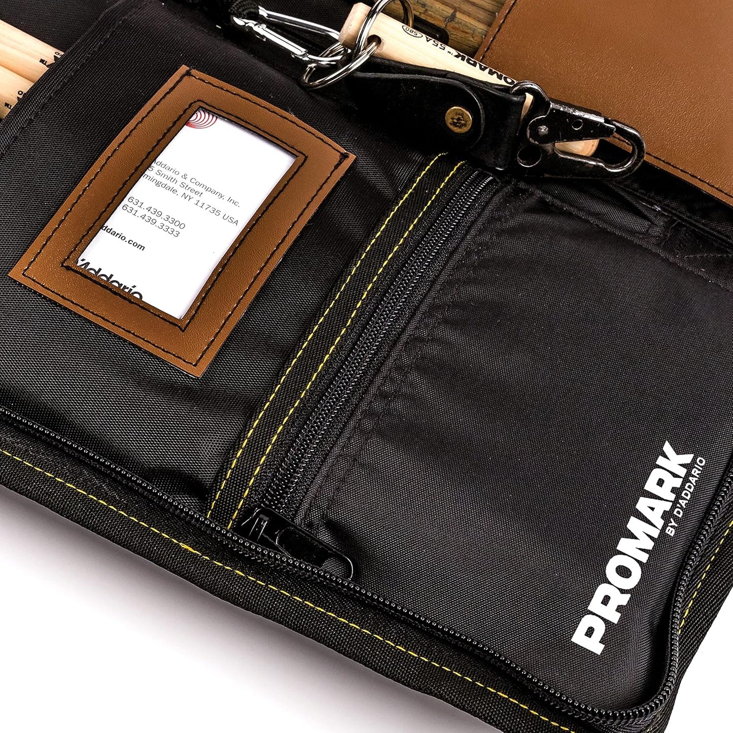 ProMark Transport Deluxe Drumstick Bag | ProMark drumstick bags organize sticks, protect essentials, mount easily to drums and deliver durable stage-ready storage.