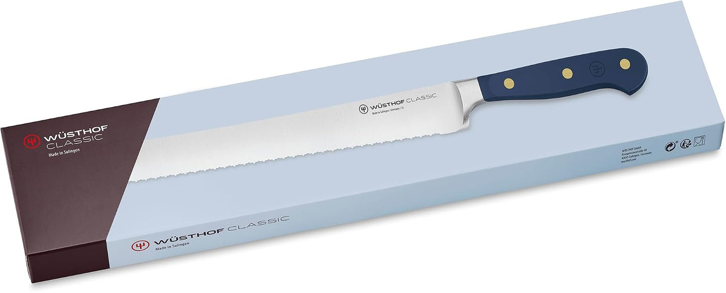 WÜSTHOF Classic Velvet Oyster 9" Double Serrated Bread Knife
