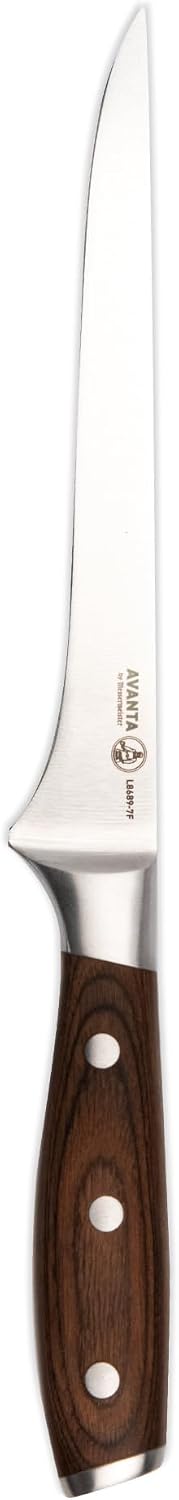 Avanta Forged 7” Flexible Boning Knife - German X50 Stainless Steel - Rust Resistant & Easy to Maintain