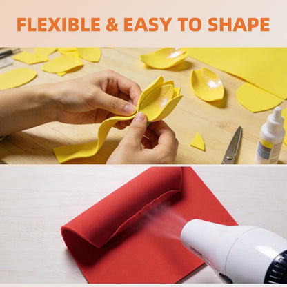 39"x15" EVA Foam Roll, 86 kg/m3 High Density 4MM Thick Foam Sheets, Flexible & Easy to Cut Ideal Material for Cosplay Supplies, DIY Projects, Drawer Mat, Crafts and Arts（1Pack Black)