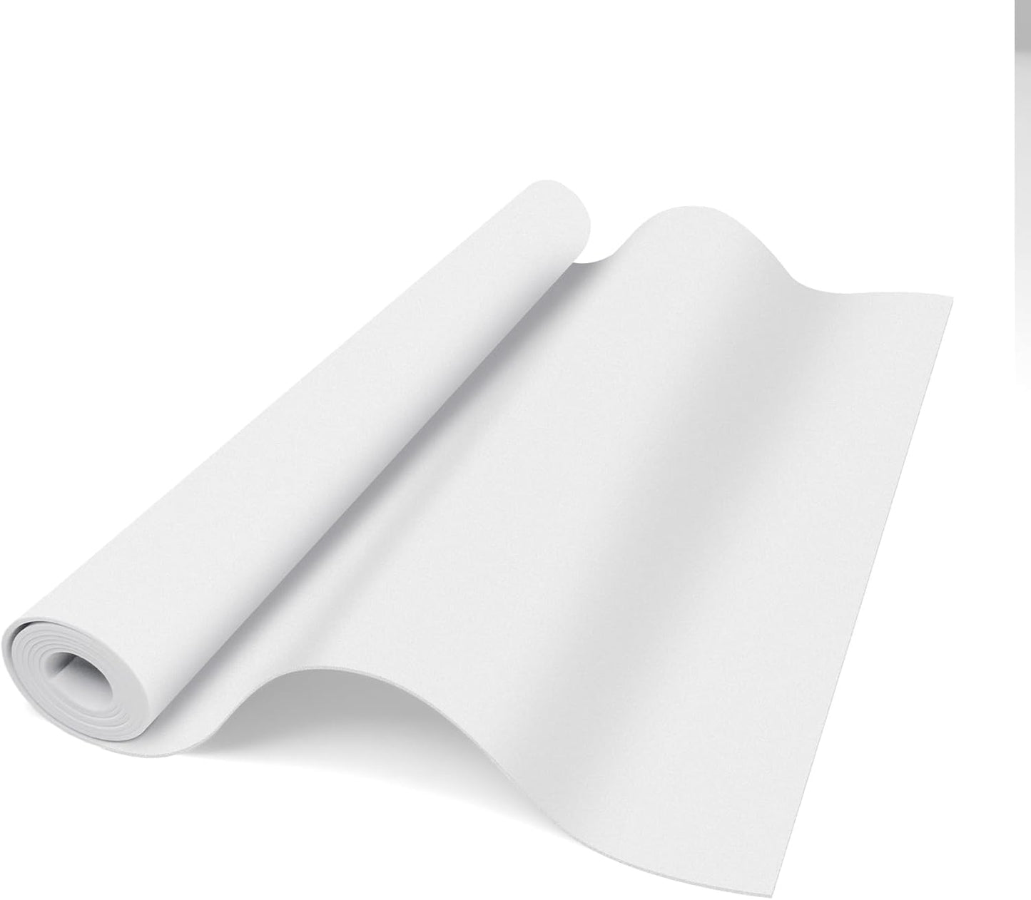 39"x15" EVA Foam Roll, 86 kg/m3 High Density 4MM Thick Foam Sheets, Flexible & Easy to Cut Ideal Material for Cosplay Supplies, DIY Projects, Drawer Mat, Crafts and Arts（1Pack Black)