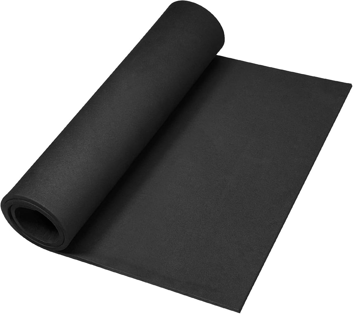 39"x15" EVA Foam Roll, 86 kg/m3 High Density 4MM Thick Foam Sheets, Flexible & Easy to Cut Ideal Material for Cosplay Supplies, DIY Projects, Drawer Mat, Crafts and Arts（1Pack Black)