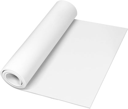 39"x15" EVA Foam Roll, 86 kg/m3 High Density 4MM Thick Foam Sheets, Flexible & Easy to Cut Ideal Material for Cosplay Supplies, DIY Projects, Drawer Mat, Crafts and Arts（1Pack Black)