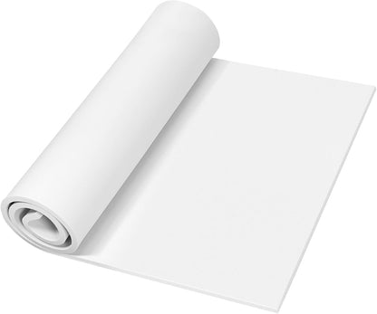 39"x15" EVA Foam Roll, 86 kg/m3 High Density 4MM Thick Foam Sheets, Flexible & Easy to Cut Ideal Material for Cosplay Supplies, DIY Projects, Drawer Mat, Crafts and Arts（1Pack Black)