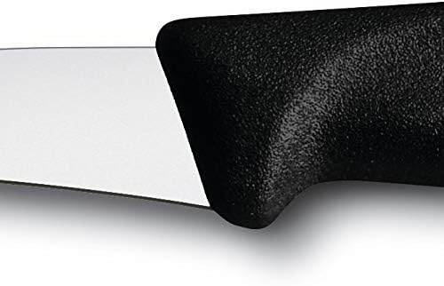 Swiss Classic Curved Shaping Knife - Dishwasher Safe and Non-Slip Handle, Black 2.5 in