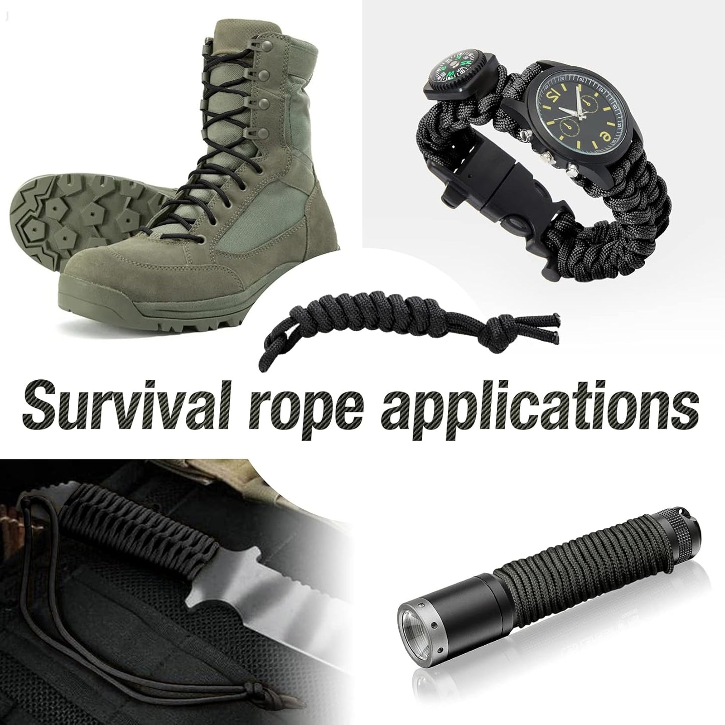 6-Inch Fixed Blade Neck Knife Full Tang, Wood Handle with Sheath | 3inch Blade, Necklace and Paracord included, for EDC, Outdoor, Camping, Hiking