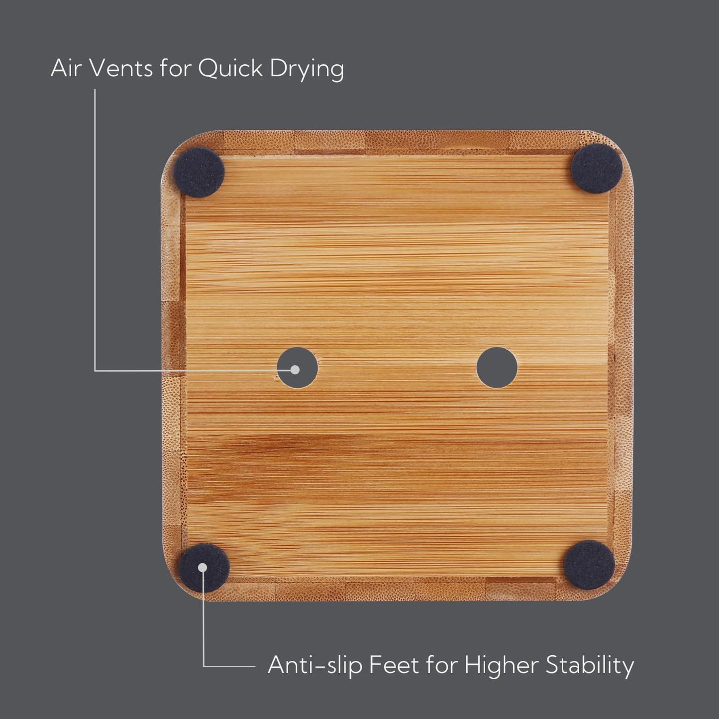Deluxe Universal Knife Block with Slots for Scissors and Sharpening Rod - Acacia Wood Knife Block For Safe, Space Saver Knives Storage - Unique Slot Design to Protect Blades