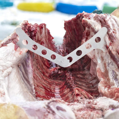 10 Piece Hunting Field Dressing Kit with Portable Storage Case | Green, Deer, Fishing, Camping, Survival