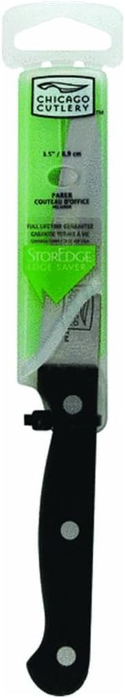 Essentials 8-Inch Bread Knife, High-Carbon Stainless-Steel Blade with Serrated Edge for Slicing, Cutting, and Scoring Bread, Black Polymer Handle Serrated Knife