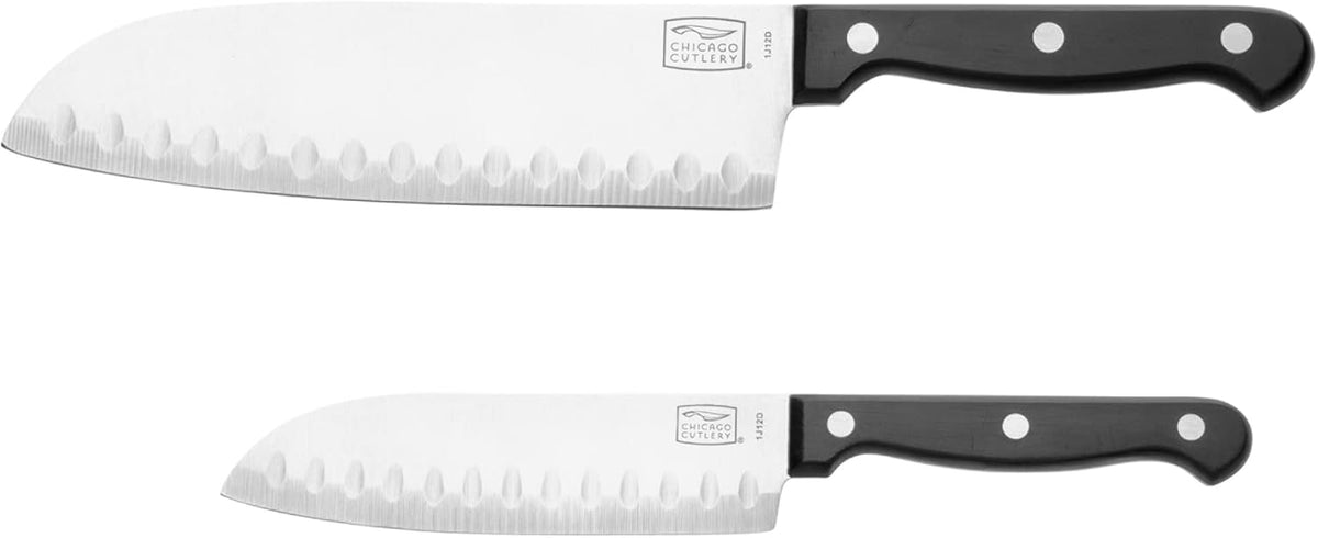 Essentials 8-Inch Bread Knife, High-Carbon Stainless-Steel Blade with Serrated Edge for Slicing, Cutting, and Scoring Bread, Black Polymer Handle Serrated Knife