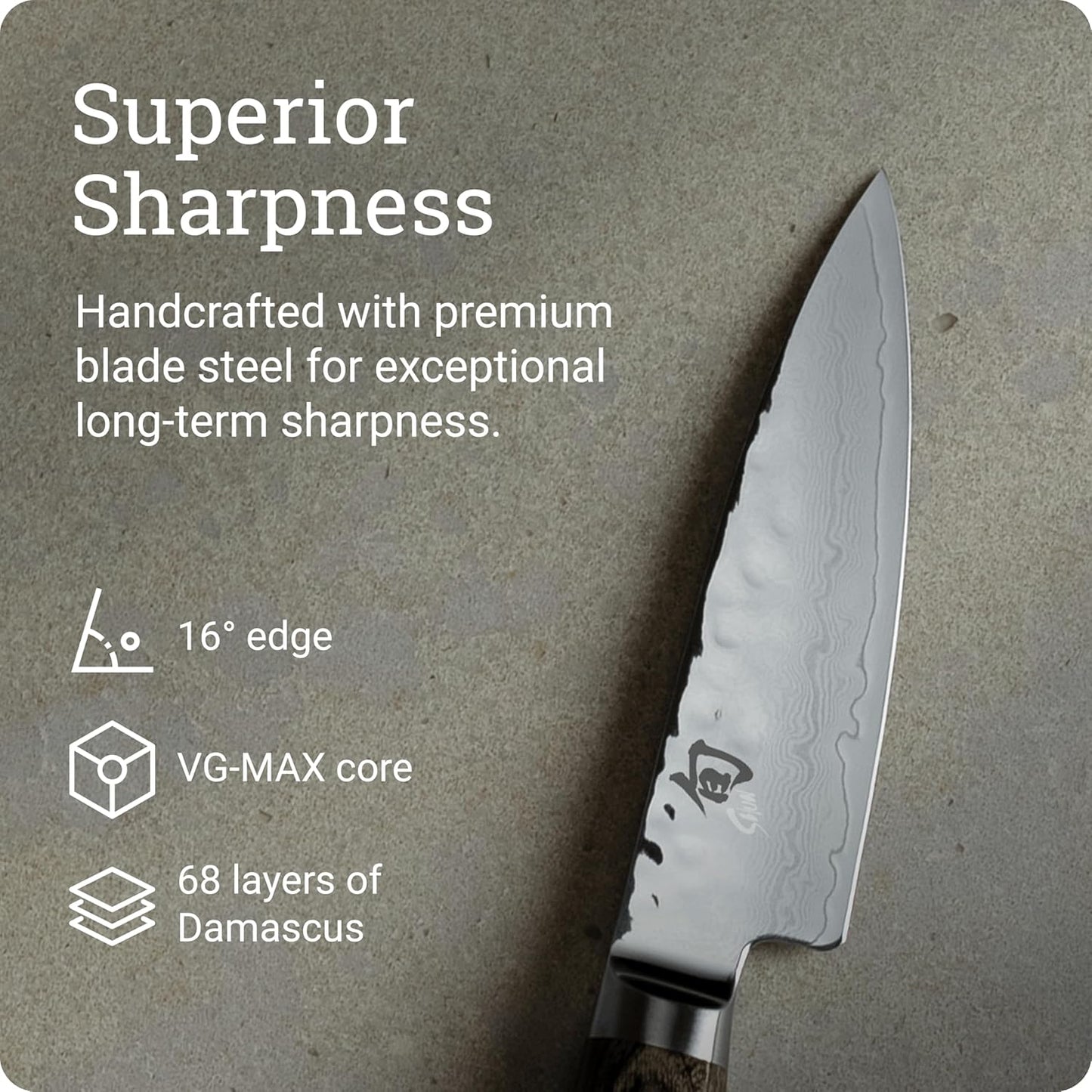 Premier 4" Paring Knife, Handcrafted Japanese Vegetable & Fruit Knife, VG-MAX Core with Damascus Stainless Steel Cladding, Pakkawood Handle, Small Tool for Peeling, Coring & Cutting