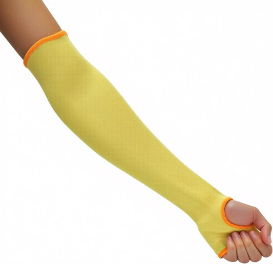 100% Kevlar fiber by DuPont Cut Resistant Knit Sleeve, Sold by 6-piece pack