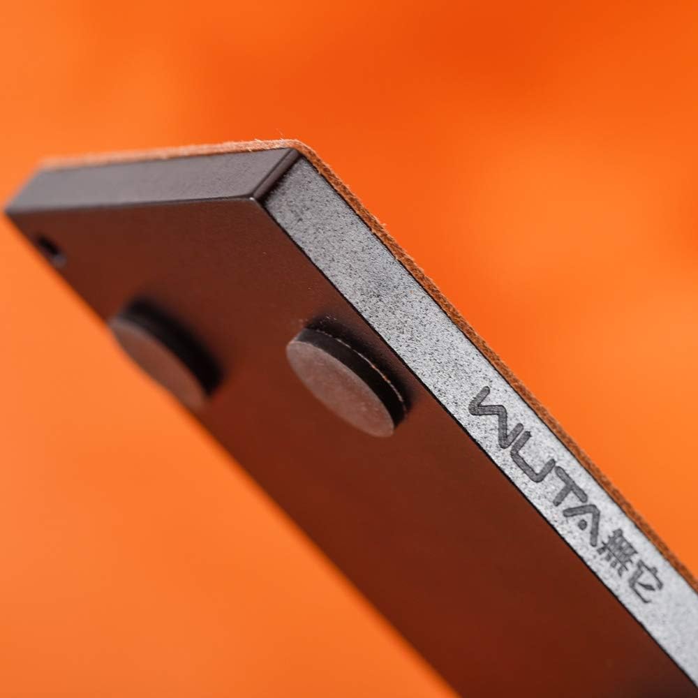 Edge Beveler Sharpener Multifunctional Leather Edge Beveler Sharpener Skiving Knife Sharpening Strop Tools Polish Grind Knife Wider Shovel Cutting DIY Leather Tool
