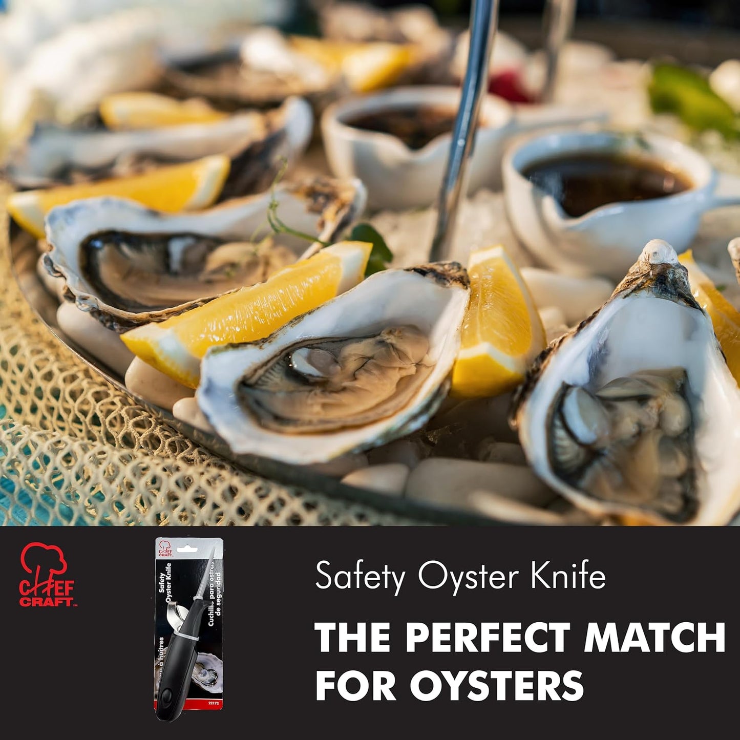 Safety Oyster Knife