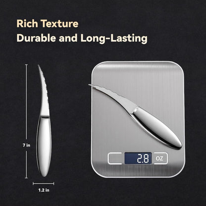 Shrimp Deveiner Tool Stainless Steel Shrimp Deveining Tool Seamless Shrimp Peeler and Deveiner Tool Efficient Shrimp Peeler and Shrimp Cleaner Shrimp Knife for Easy Shrimp Deveining