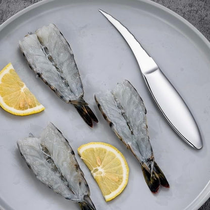 Shrimp Deveiner Tool Stainless Steel Shrimp Deveining Tool Seamless Shrimp Peeler and Deveiner Tool Efficient Shrimp Peeler and Shrimp Cleaner Shrimp Knife for Easy Shrimp Deveining