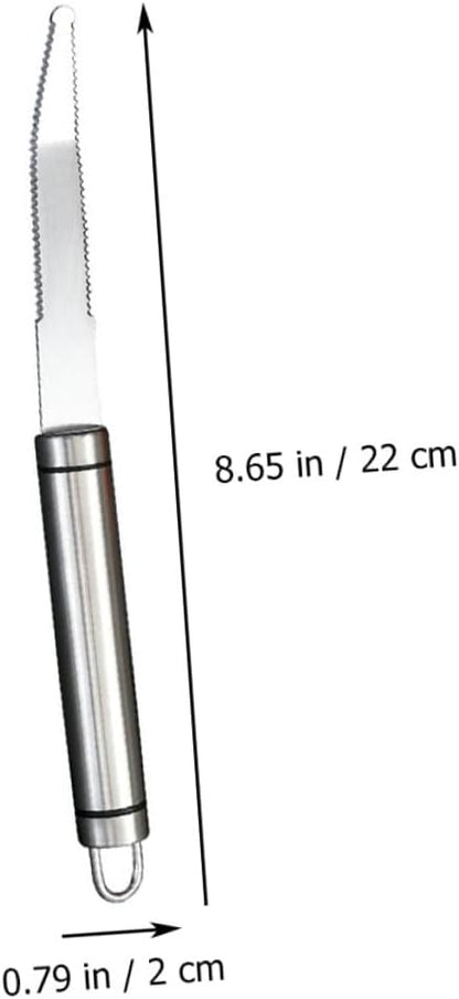 Stainless Steel Orange Peeler Grapefruit Knife Manual Fruit Peeler Kitchen Gadget for Citrus Fruit Peeling and Preparation