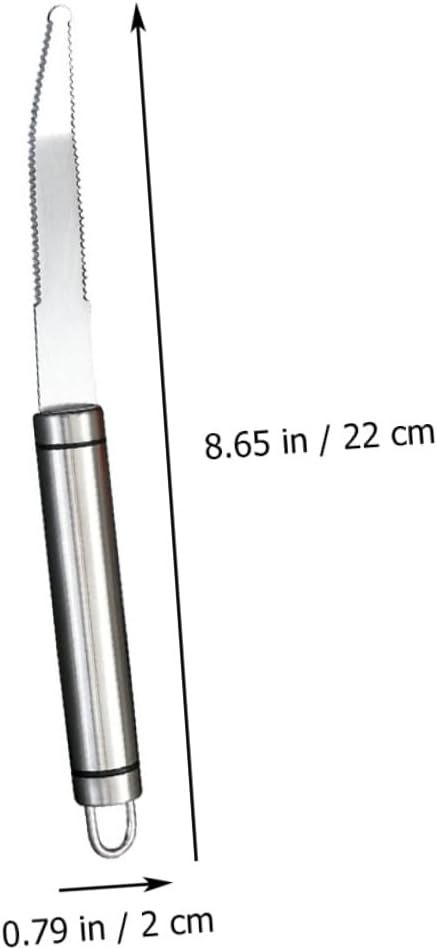 Stainless Steel Orange Peeler Grapefruit Knife Manual Fruit Peeler Kitchen Gadget for Citrus Fruit Peeling and Preparation