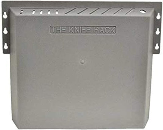 Wall Mounted Plastic Knife Storage Rack Holds 12 Knives For Kitchen or Shops