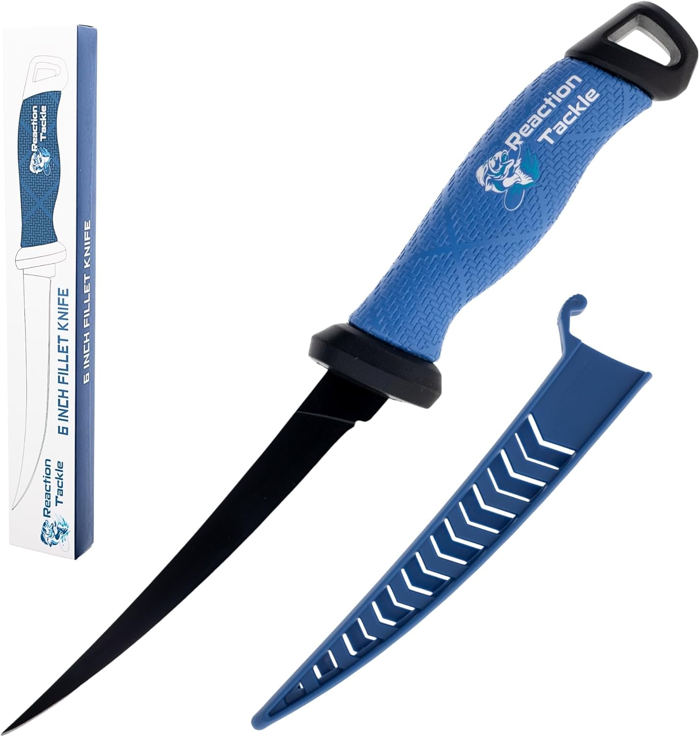 Fishing Knife, High Performance Stainless Steel Blade with Non-Slip Grip Handle and Protective Sheath for Freshwater and Saltwater Fishing, 9 Inch Fillet Knife