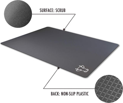 Plastic Cutting Boards with Food Icons, Set of 4, Flexible Cutting Mats with Hole, BPA-Free, Non-Slip and Dishwasher Safe, Modern Neutral Colors